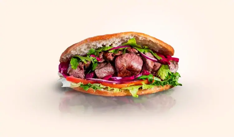 Menu Brochette Agneau